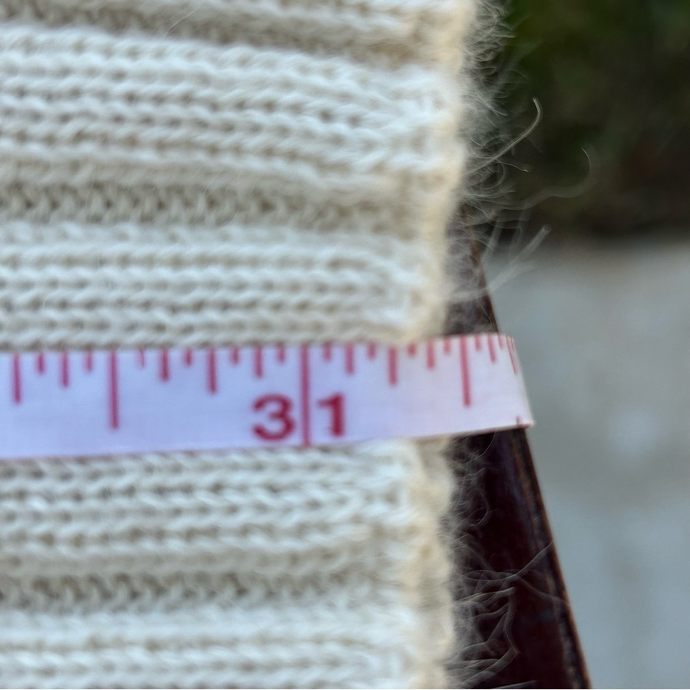 True Measure by J.L. Powell 100% Alpaca Fisherman Knit Pullover Sweater Size XXL - Picture 8 of 12